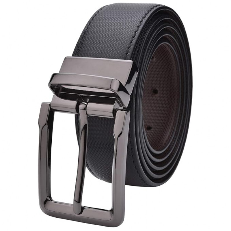 Men's Reversible Leather Belt